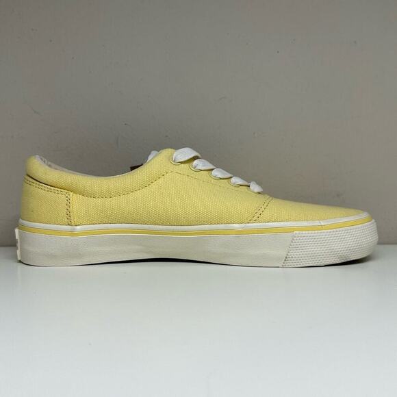 NWOB | TOMS | Alpargata Fenix Lace Up Sneakers | Yellow | Size 6 - Picture 5 of 14